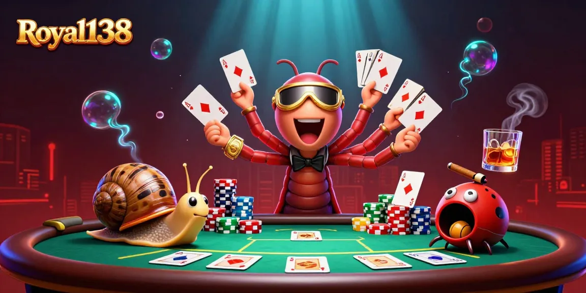Royal138 menghadirkan dealer unik dengan kartu menarik dalam suasana kasino yang menegangkan.