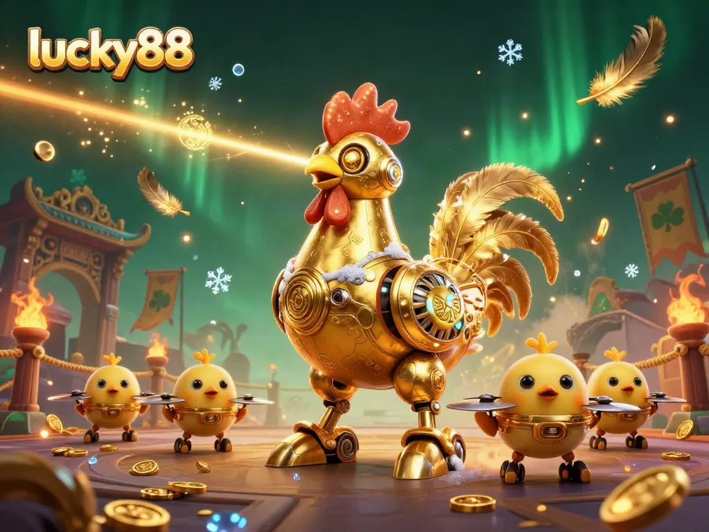 Engage with lucky88's thrilling dynamics in this vibrant casino scene showcasing action-packed gaming elements.