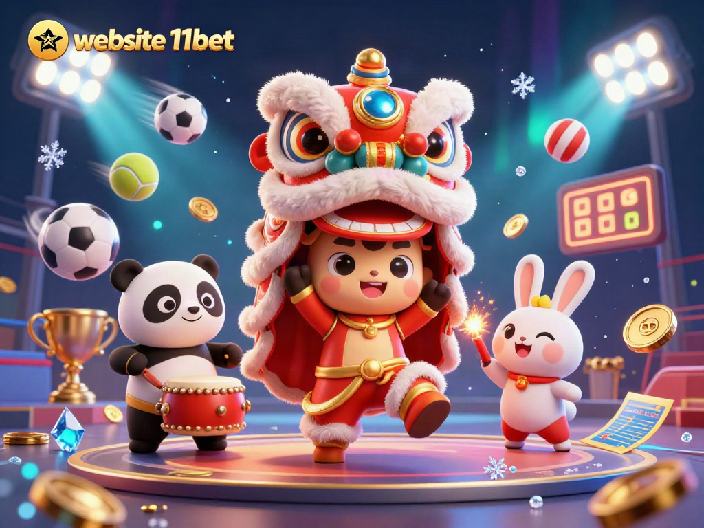 Bet on the exciting games featured on website 11bet with dynamic casino elements and colorful characters.