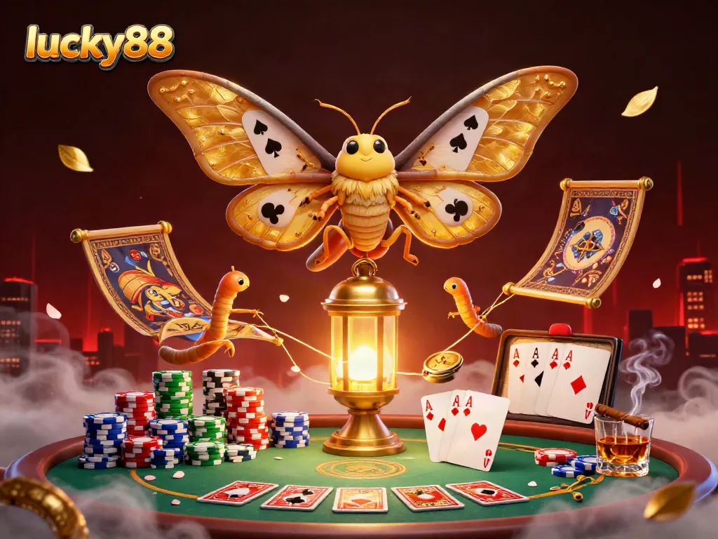 Experience the excitement of lucky88 with vibrant casino elements in a richly detailed 3D scene.