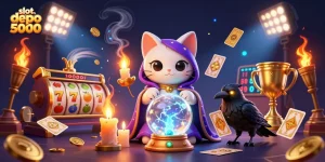 Experience thrilling wins at slot depo 5000 with vibrant 3D elements and captivating gameplay.