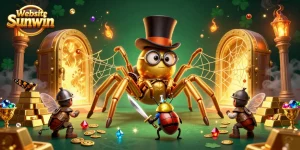 Engage with the vibrant casino world on Website Sunwin, showcasing exciting characters and treasures.